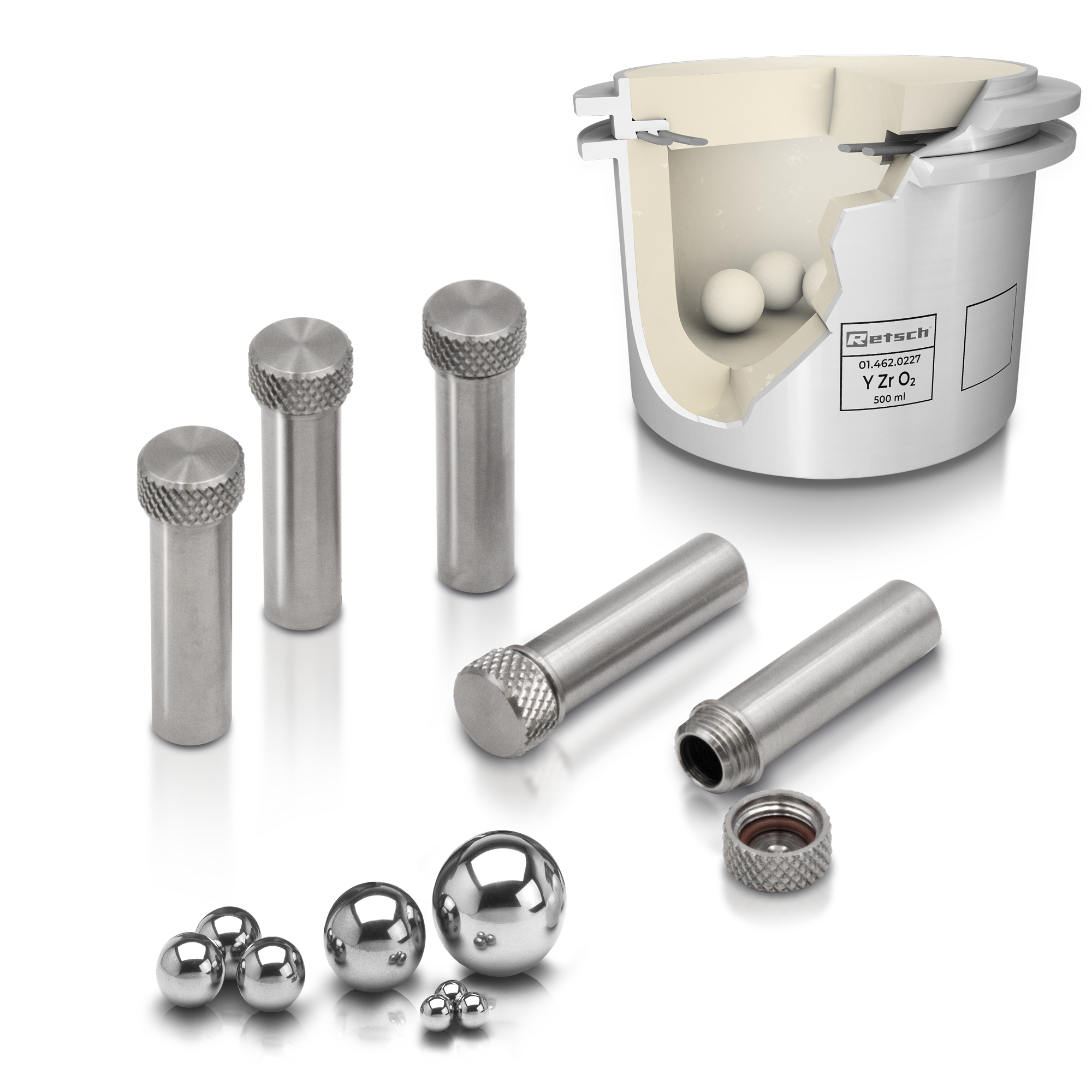 ミルミルページ Ball Mills - Suitable for every application | Retsch